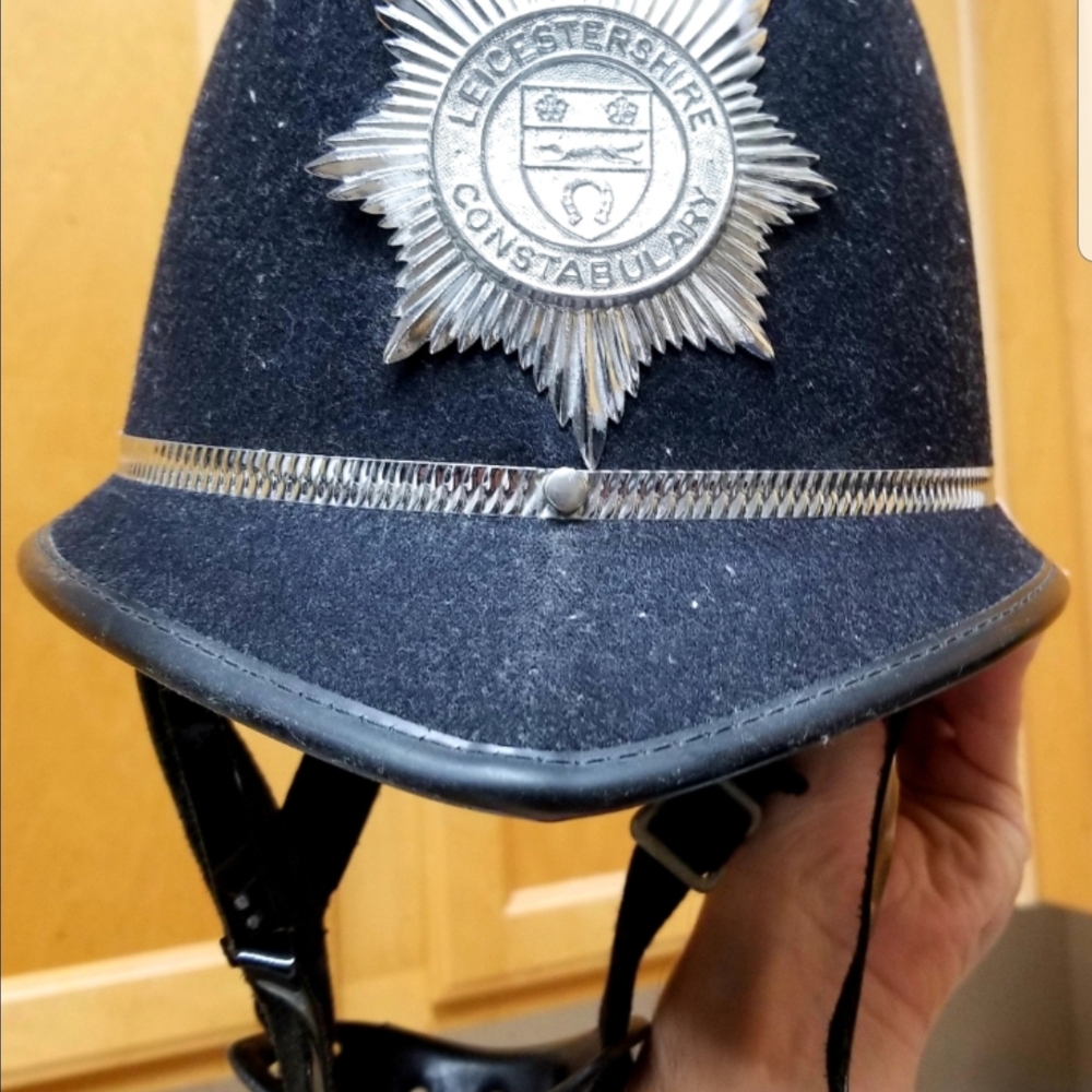 Leicestershire Constabulary Black Helmet